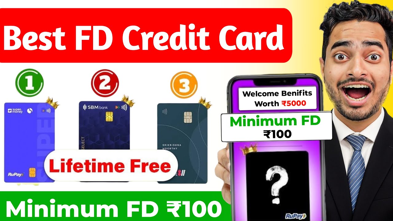 Top 3 FD-Based Credit Cards 2025 | Best Credit Cards Against Fixed Deposit in India | FD Credit Card