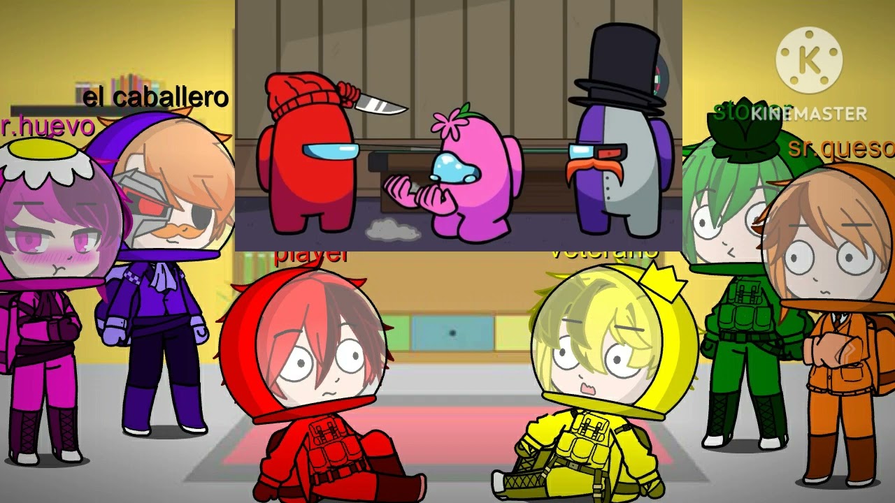 reaccionando a among us logico parte no sé la verdad :3