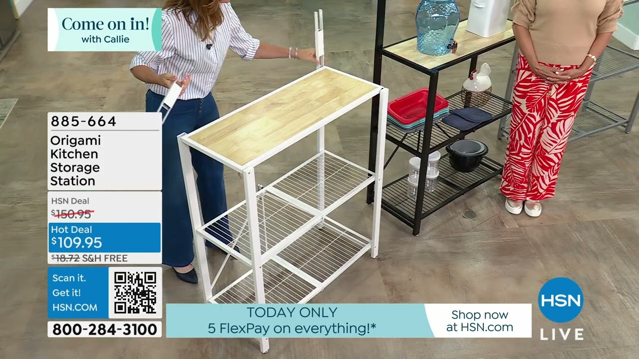 Origami Kitchen Storage Station