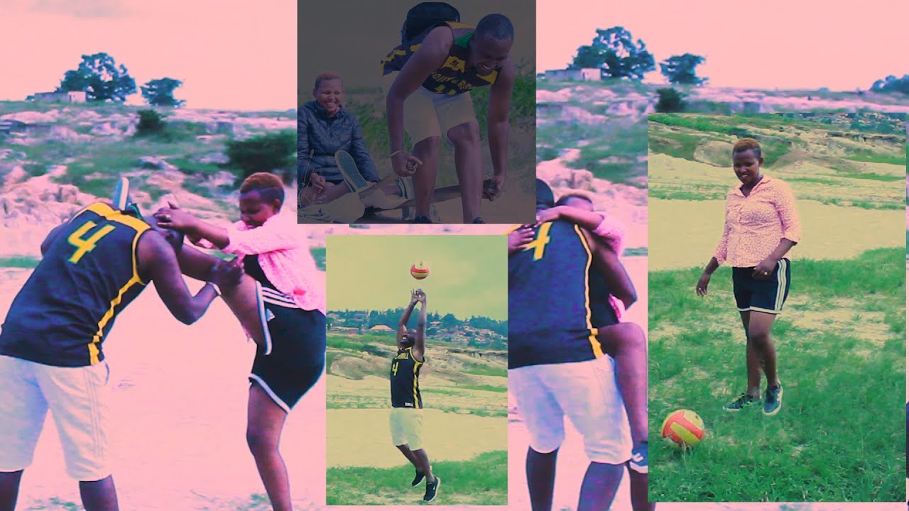 sport time with RUTH AND BOBO this video is wow💕💕🤣🤣 mbega ibihe byiza ruth bamutwaye kumuvovo ahhhhh