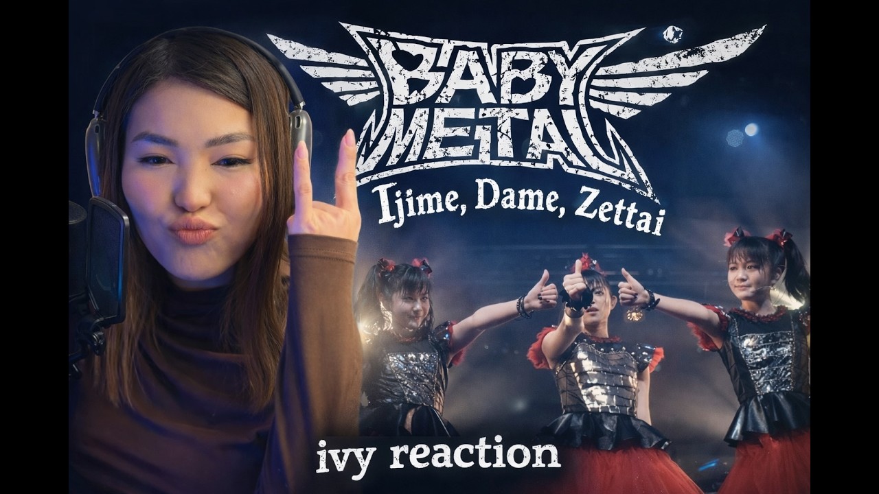 BABYMETAL – Ijime, Dame, Zettai | First Time Reaction 🔥 Ivy Reaction