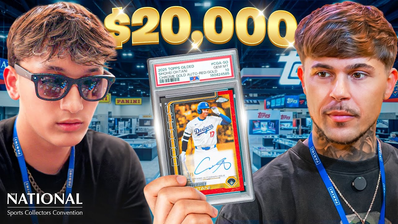 Я КУПИЛ КАРТОЧКУ СЁХЭЯ ОТАНИ ЗА $20 000 НА ВЫСТАВКЕ NATIONAL CARD SHOW 2026 ГОДА!💰😱