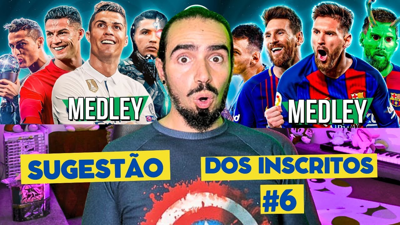 Sugestão dos inscritos #6 : ♫ SUPER-MEDLEY DO MESSI + SUPER-MEDLEY DO CRISTIANO RONALDO