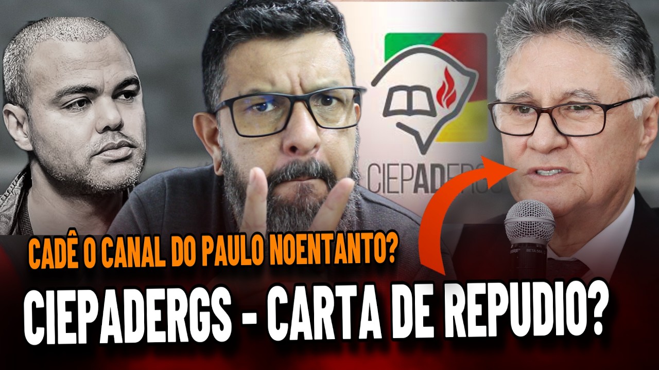 NOTA DE REPUDIO AO CANAL  O JOGO SUJO DA CIEPADERGS   CANAL NO ENTANTO