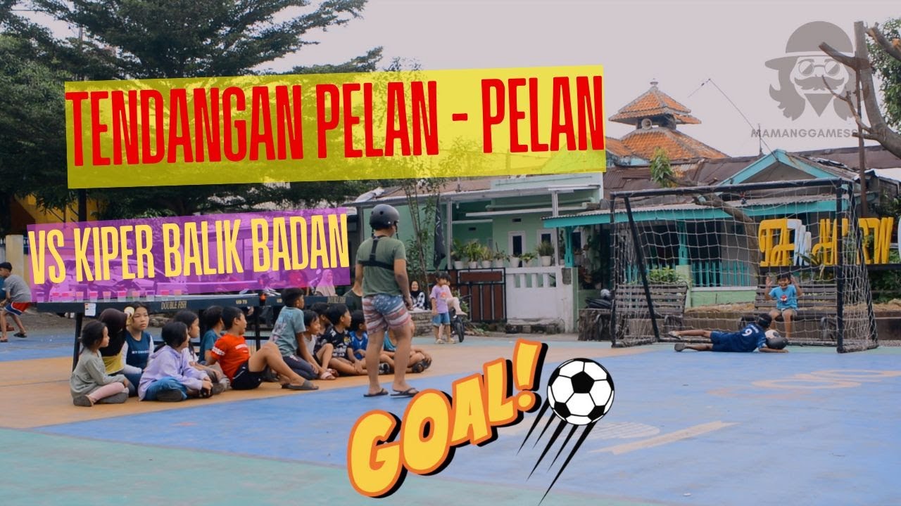 Pinalti Versus. Tendangan Pelan-Pelan! #fungames  #permainanlucu