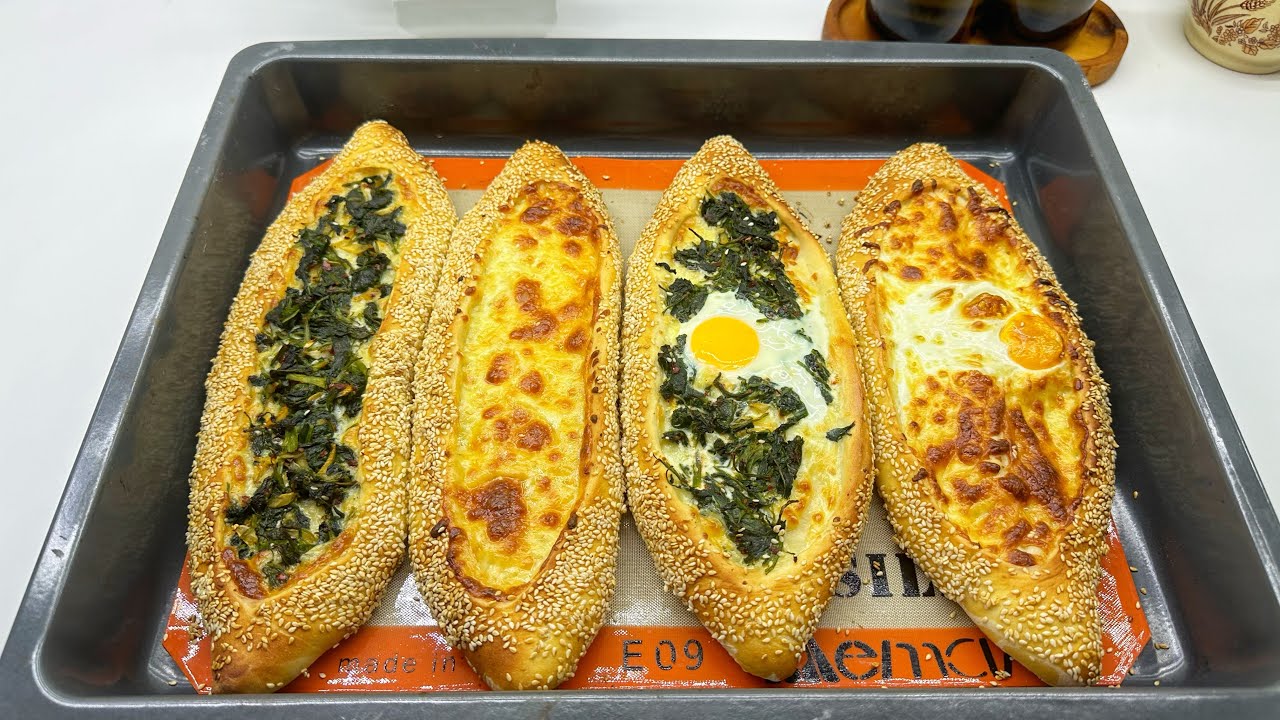 SİMİT TADINDA PİDE TARİFİ NASIL YAPILIR #nefis #pratiktarifler #asmr  #kahvaltı #pide #börek #simit