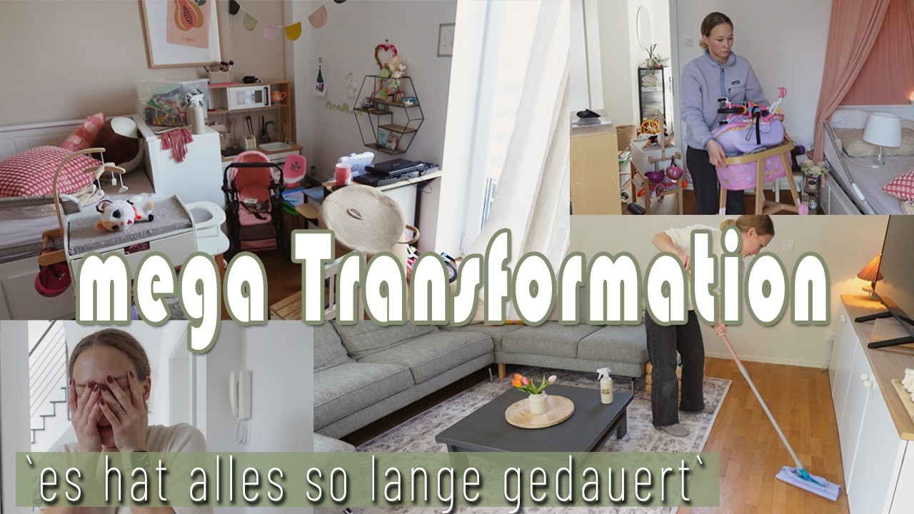 1 Tag – 2 Räume | Kompletter RESET im Kinderzimmer & Wohnbereich | Putzmotivation
