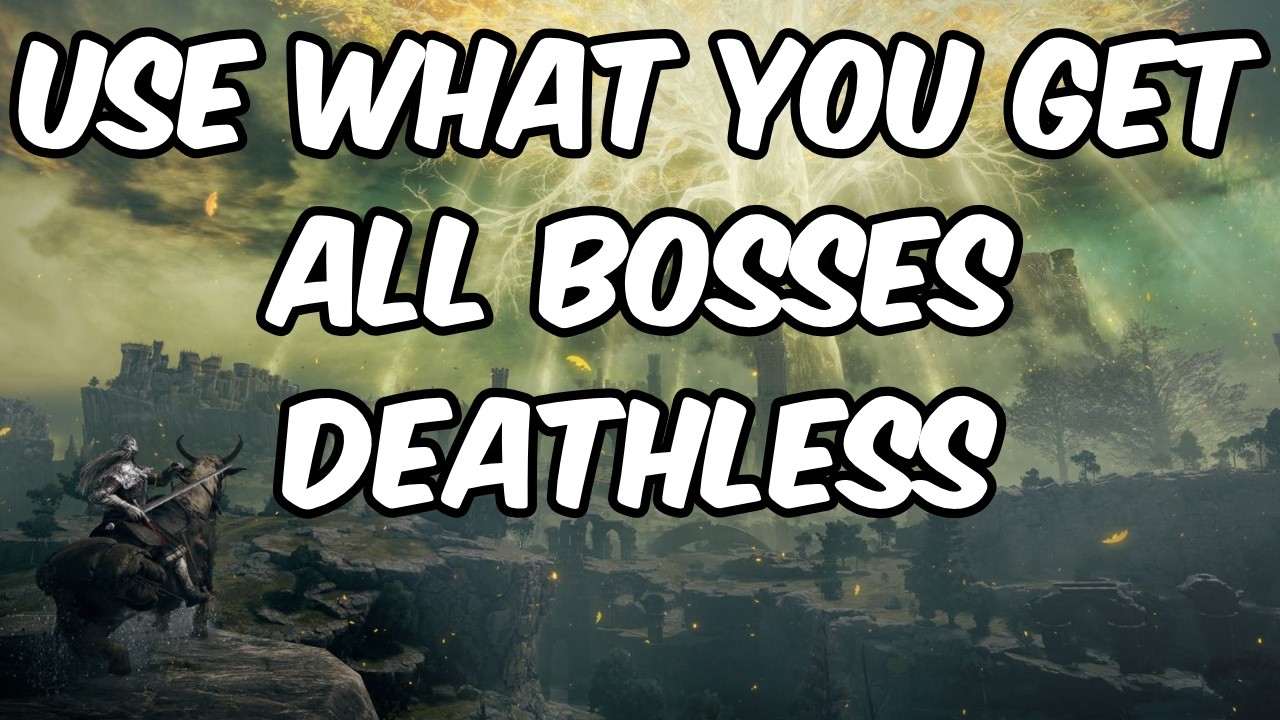 Tarnished Edition all bosses use what you get deathless randomizer !french challenge
