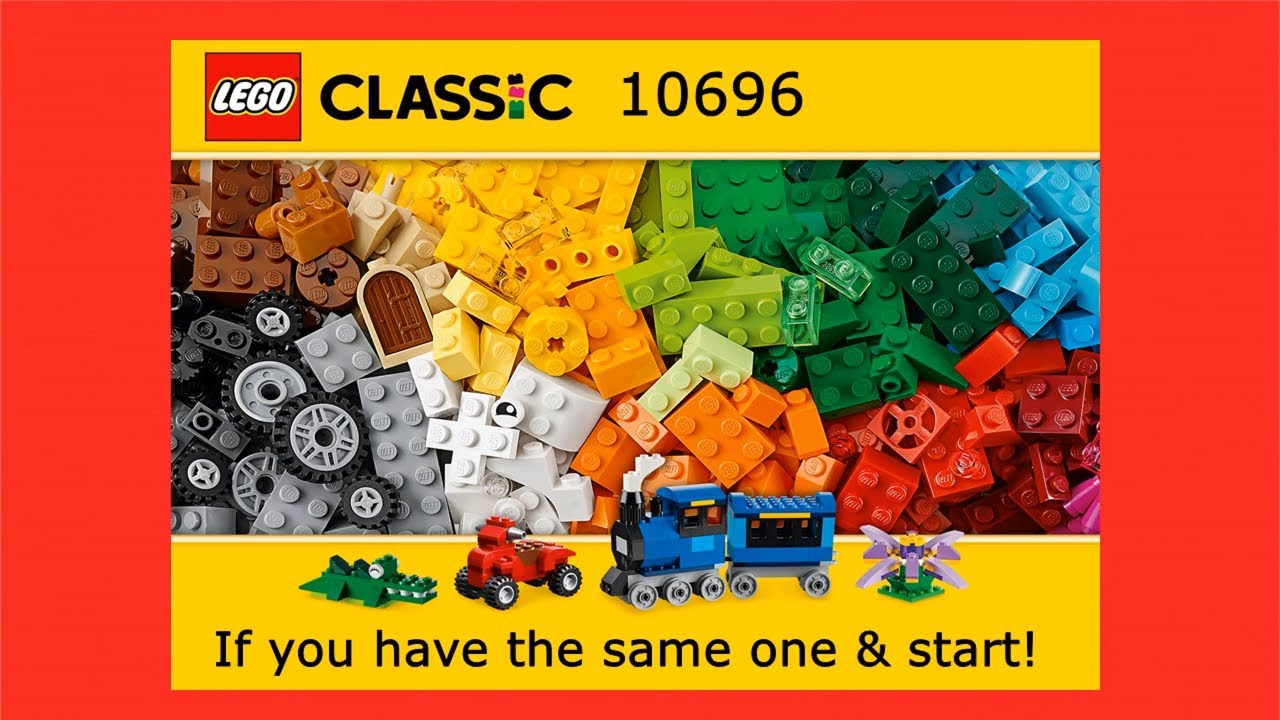 10696 LEGO Classic 484 Parça Yaratıcı Tuğla Kutusu / Kutu Açma ve Yaratıcı Fikirler