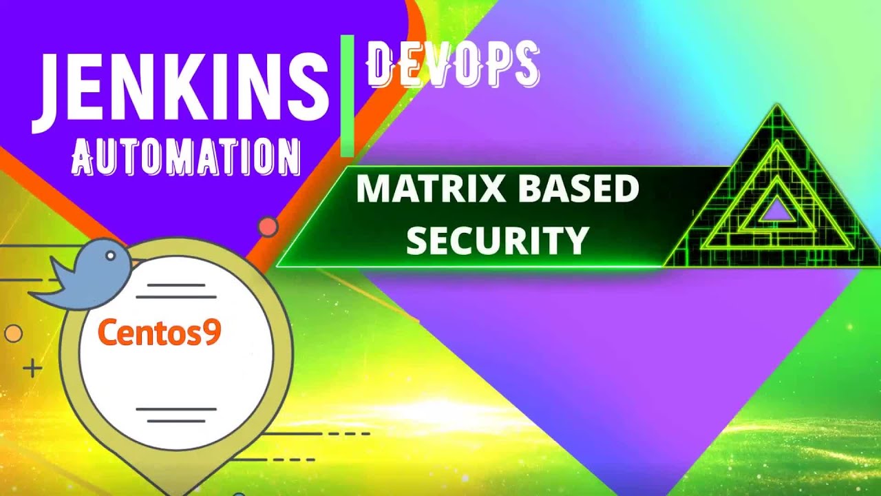 Jenkins Matrix Based Security Configuration in Centos9