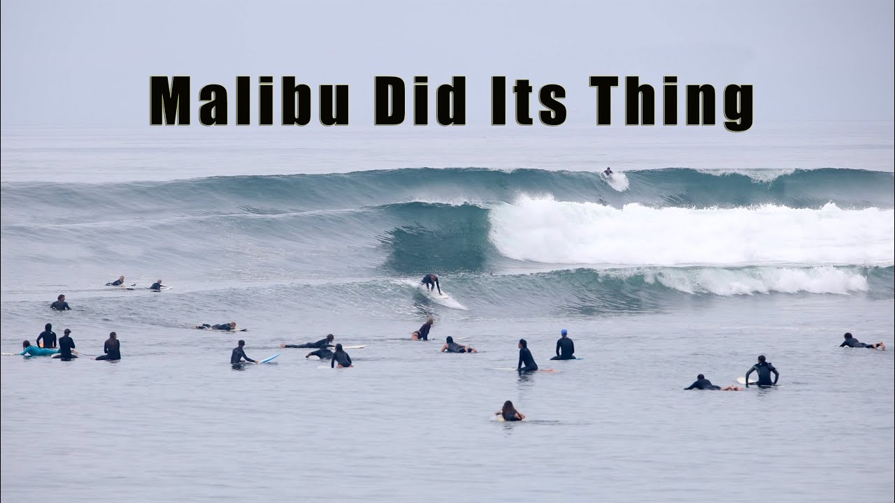 One of Those Good Days Surfing Malibu