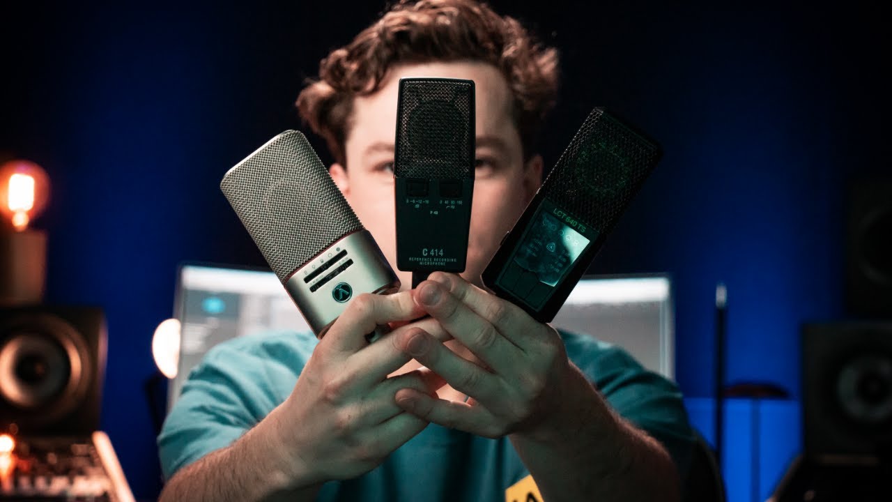 Making a HIT while comparing the Austrian Audio OC818, Lewitt LCT 640TS and AKG C414!