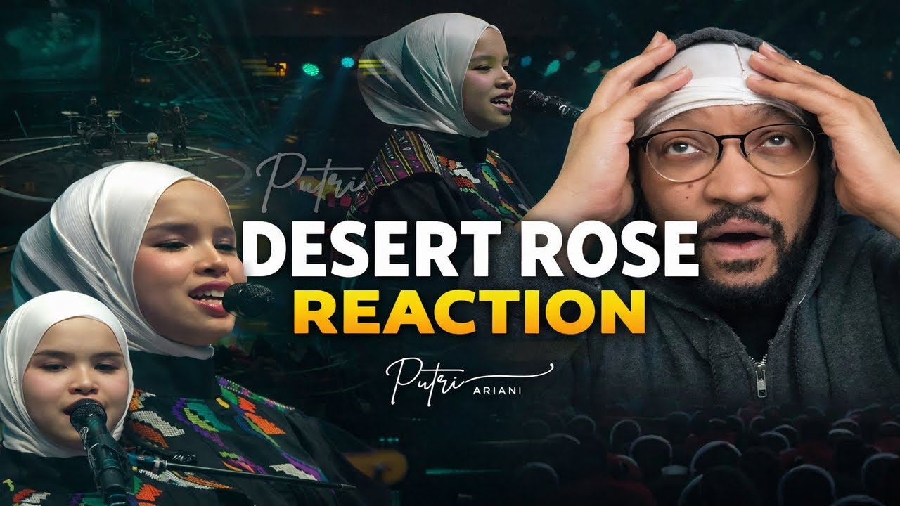 Putri Ariani SINGS Desert Rose?! 😲🔥 | STING Cover (LIVE in Penang) Reaction