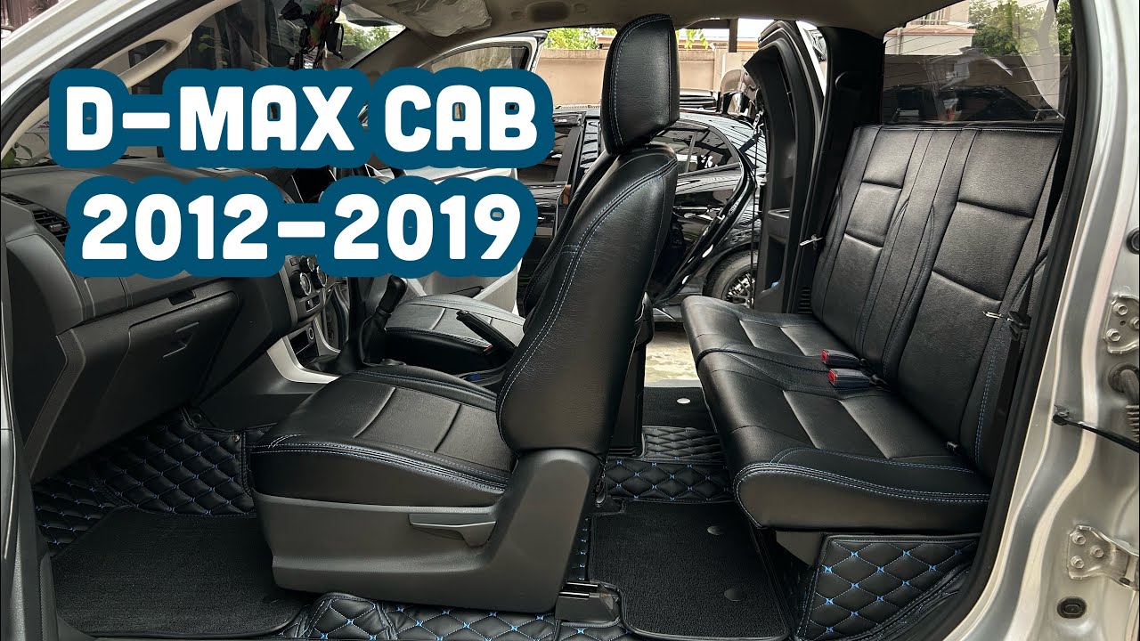 หุ้มเบาะ เบาะแคป เข็มขัดนิรภัย D-max cab 2012-2019 🆔☎️0917099960 โดย คาร์ไบรท์ โปรดักส์