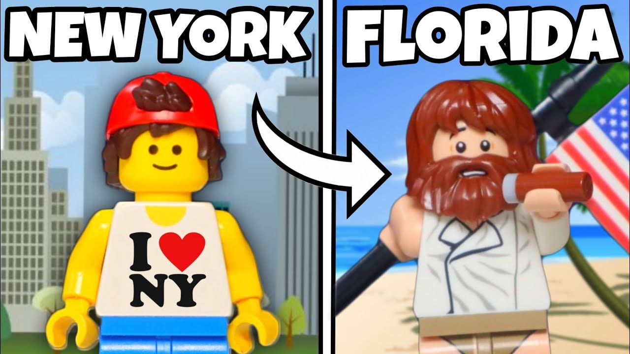 I Built The USA in LEGO...