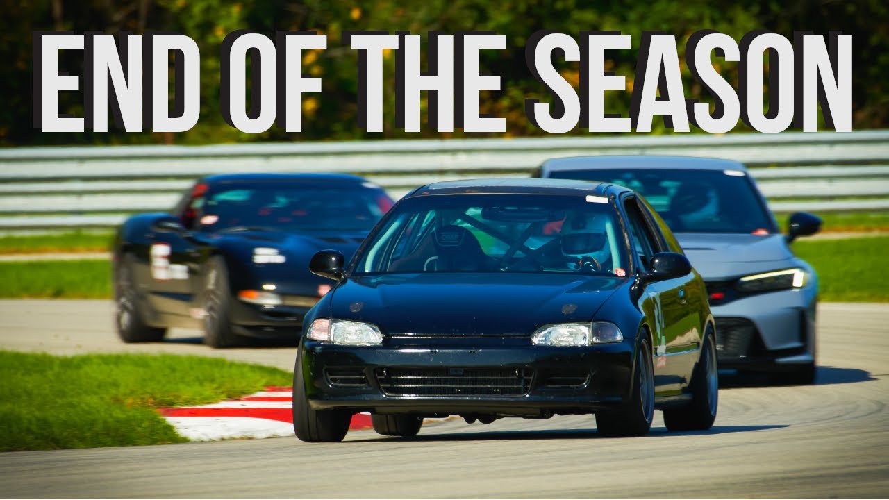 Honda's vs. Corvette's + New PB! | Autobahn w/ My Civic EG
