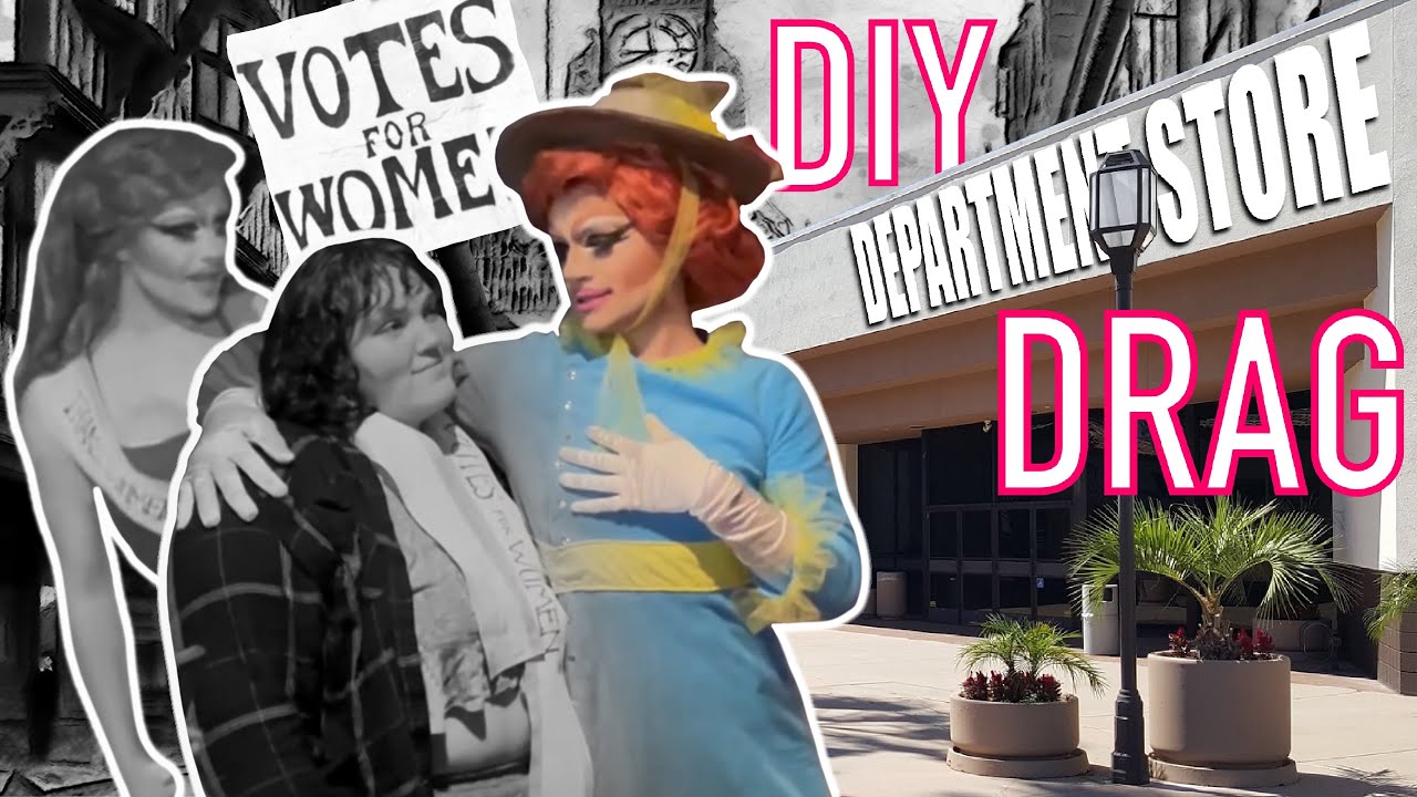 DIY Department Store Drag (How to Make a Sister Suffragette Tearaway Dress)