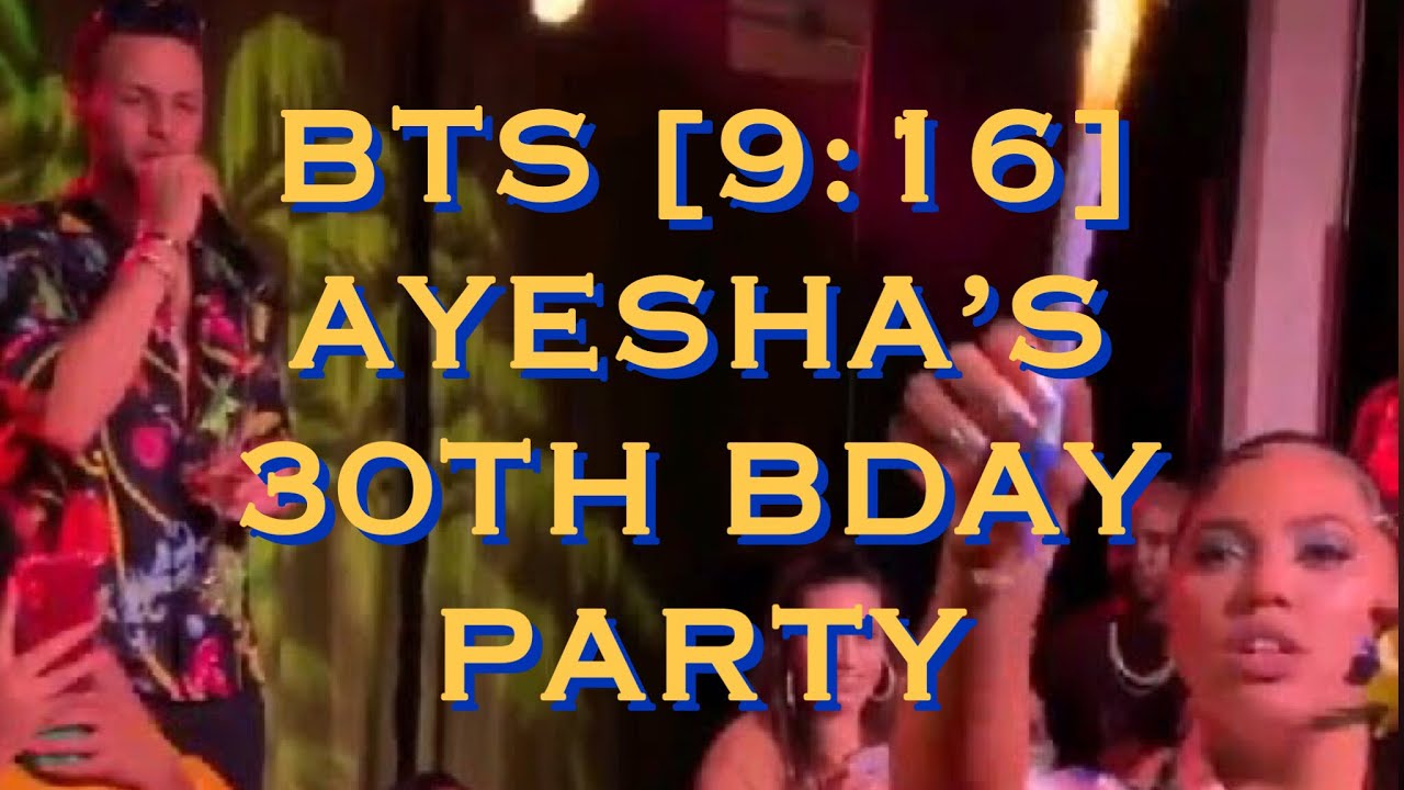 Steph Curry throws Jamaican-themed party for Ayesha's 30th birthday: HoodCelebrityy