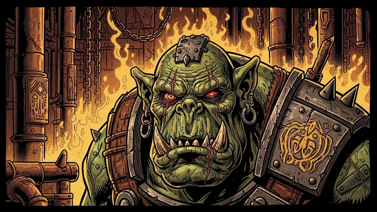 What Really Happens to Orks Who Live Too Long in Warhammer 40K