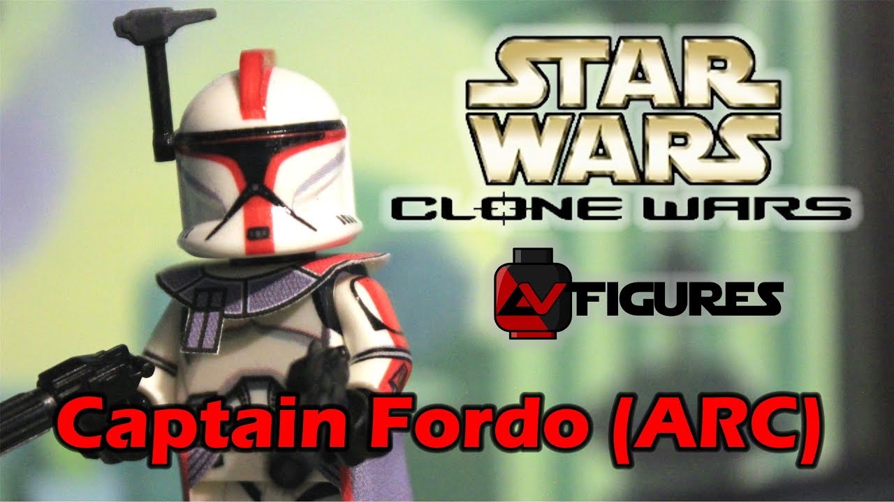 LEGO Star Wars Clone Wars - ARC Captain Fordo - By AvFigures Highlight Review
