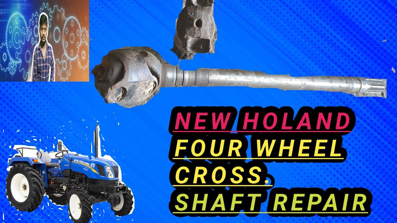 new holland front axle repair and cross shaft