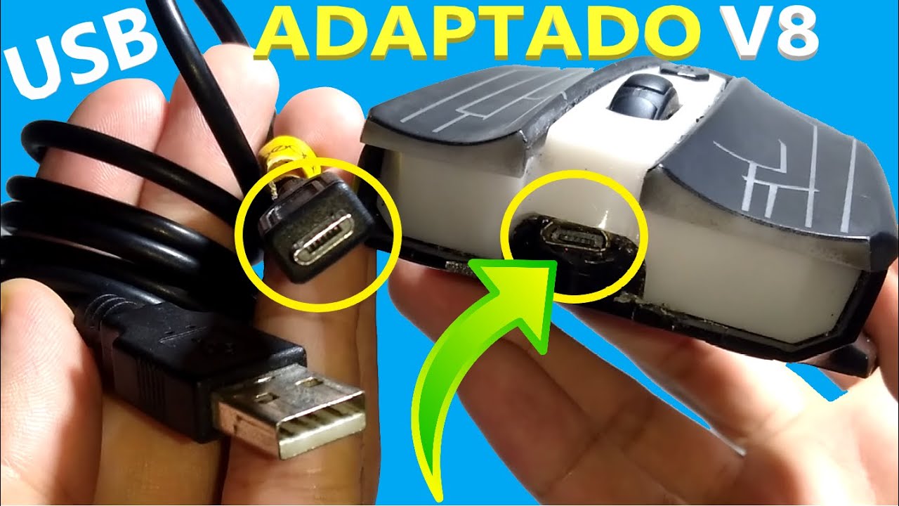 Como colocar micro USB fêmea em aparelhos para recarregar com cabo USB