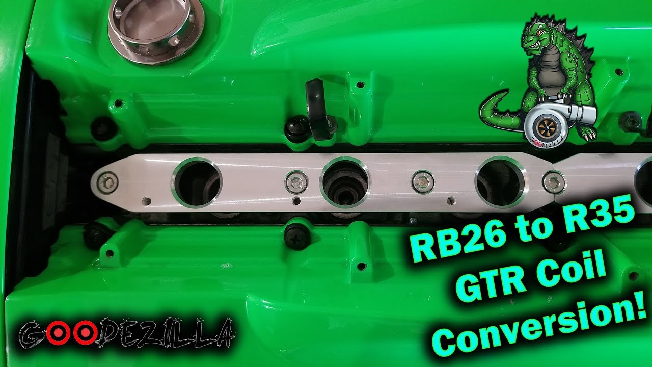 Supertec Racing RB26 R35 GTR Coil Conversion Kit Install