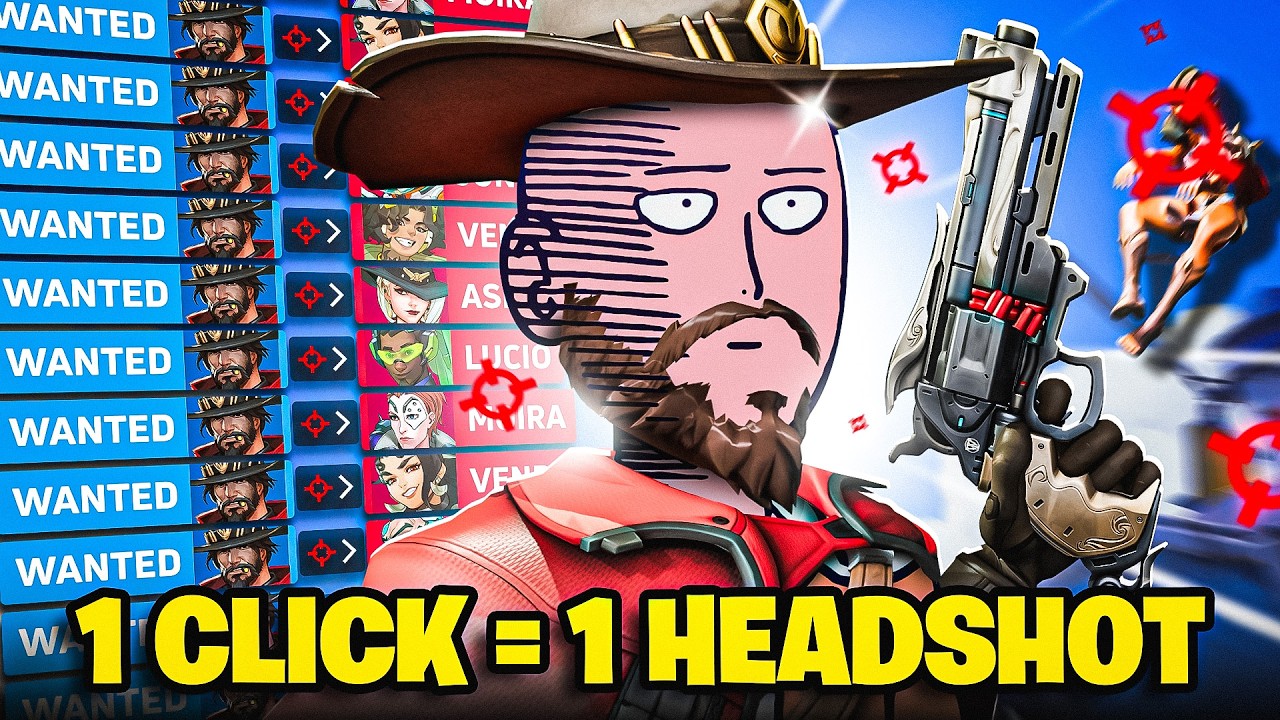 CASSIDY BUT I HAVE 99% CRIT ACCURACY IN OVERWATCH