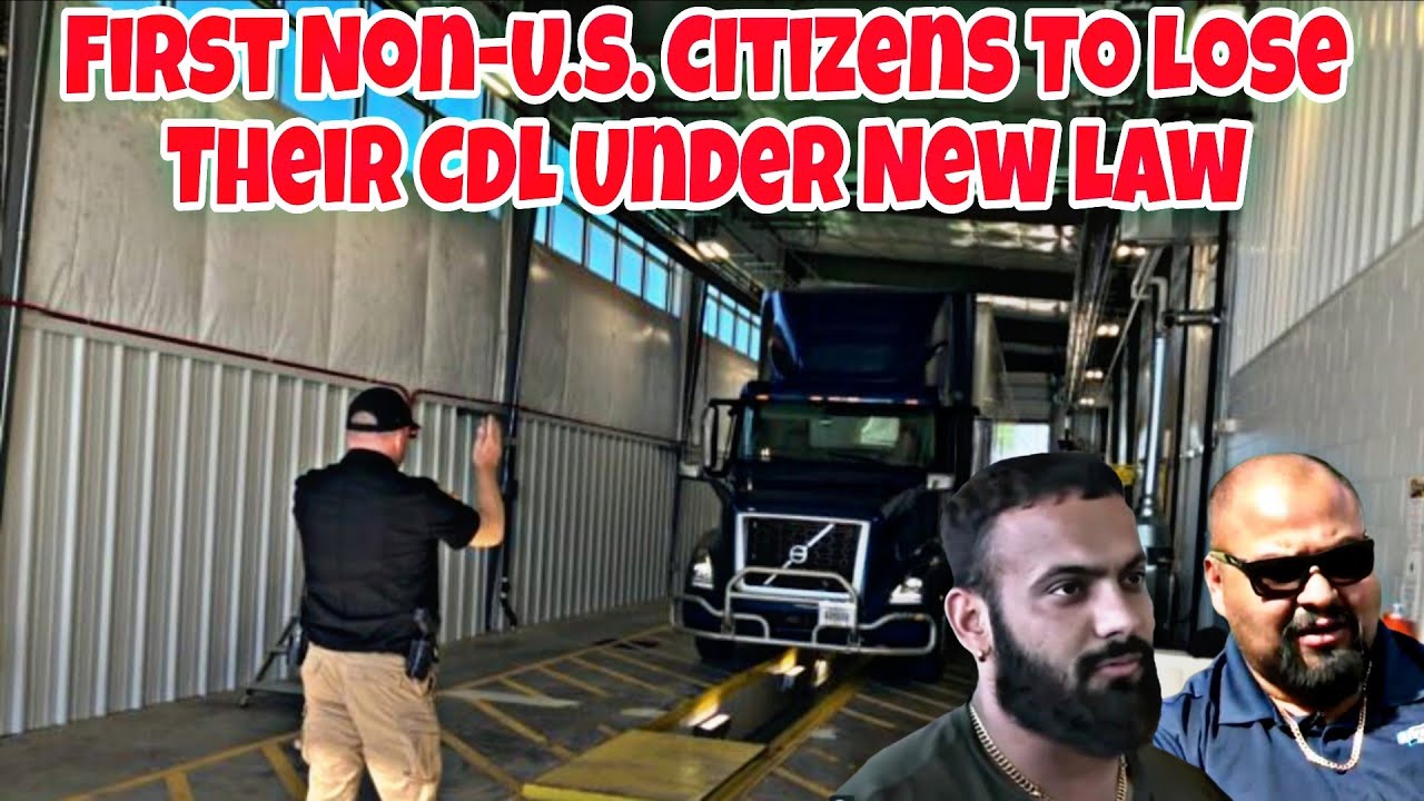 Первые неграждане США лишатся водительских прав CDL по новому закону министра транспорта Шона Даффи