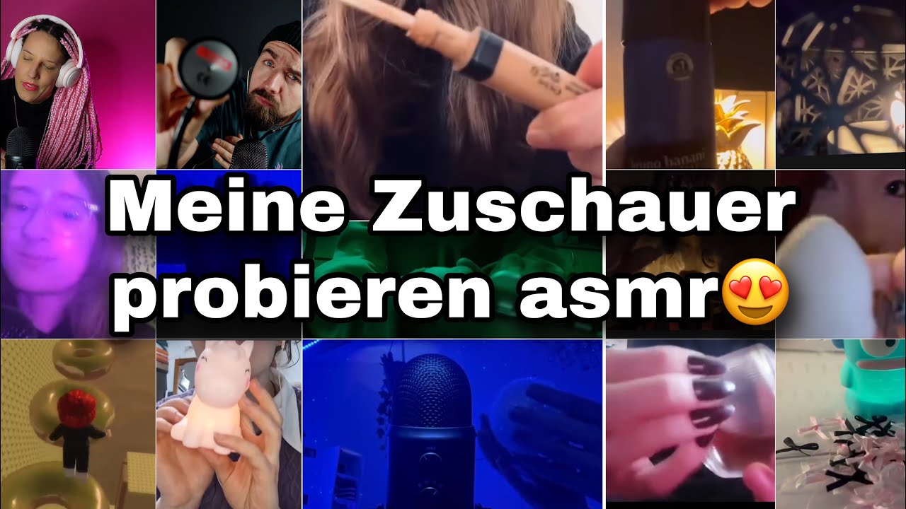 Meine Zuschauer machen asmr 😍 (Mega Videos🥰) 50k Special 🫶🏻