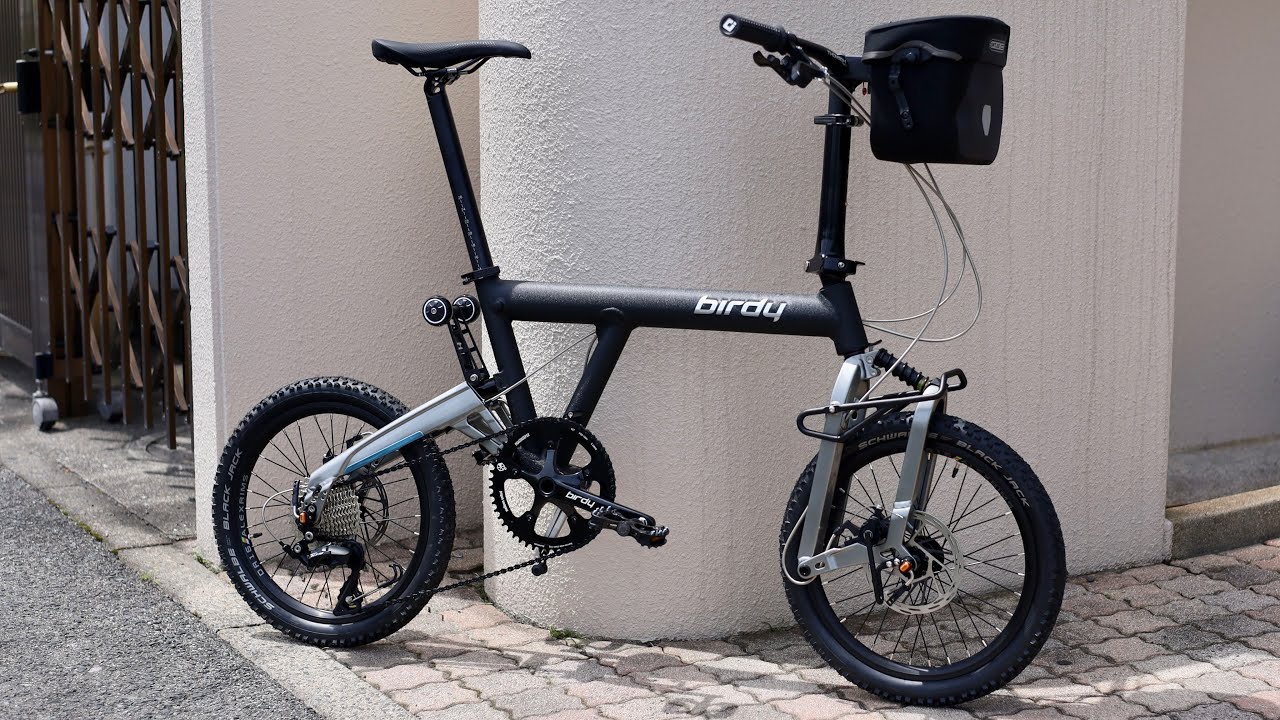 【カスタム紹介】birdy classic evo MTB風カスタム
