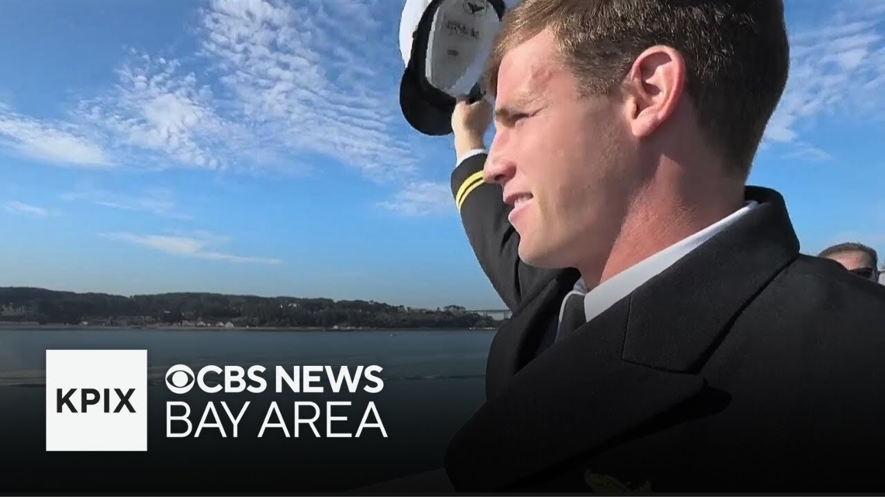Naval officer from Bay Area helps guide ship into San Francisco Bay for Fleet Week