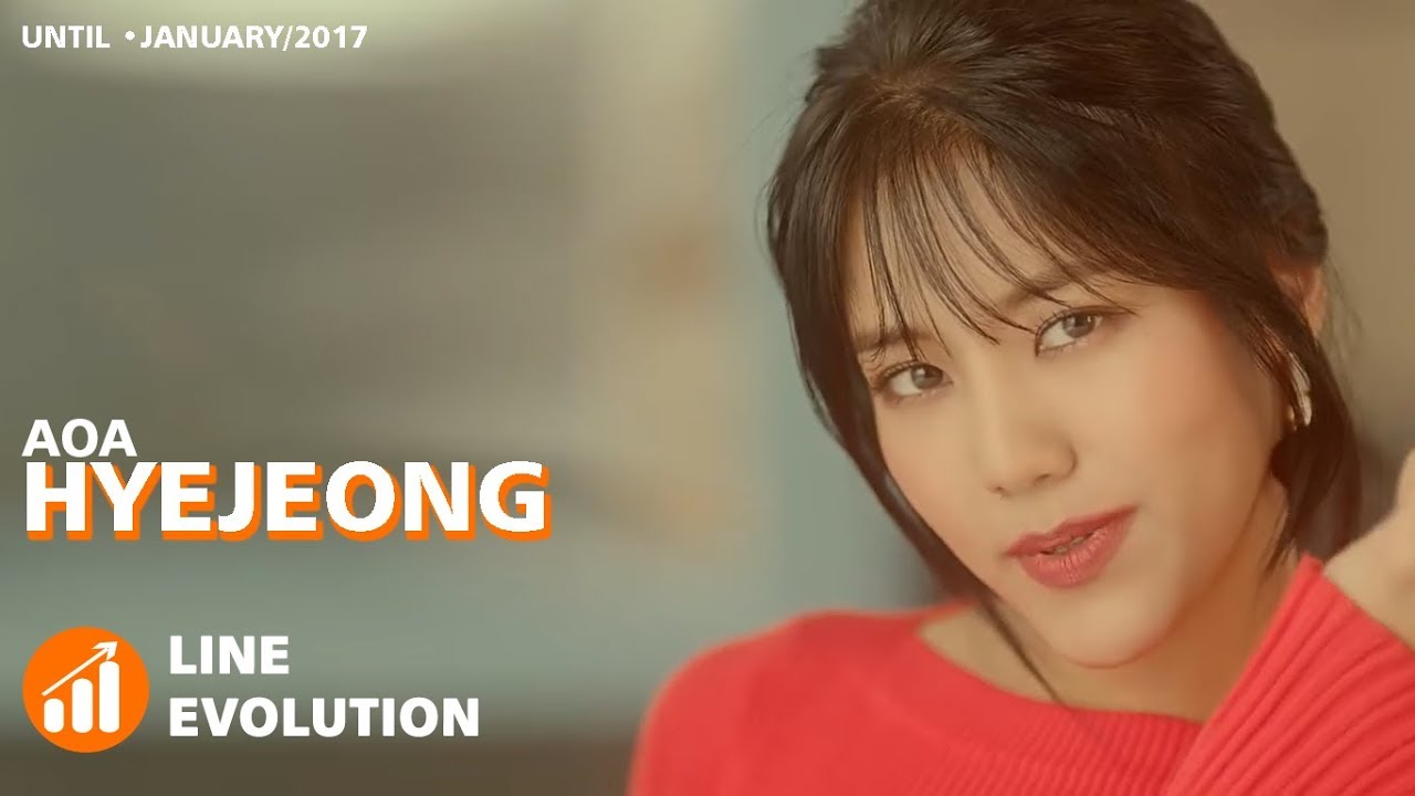 AOA - Hyejeong (혜정) (Line Evolution) &bull; JAN/2017