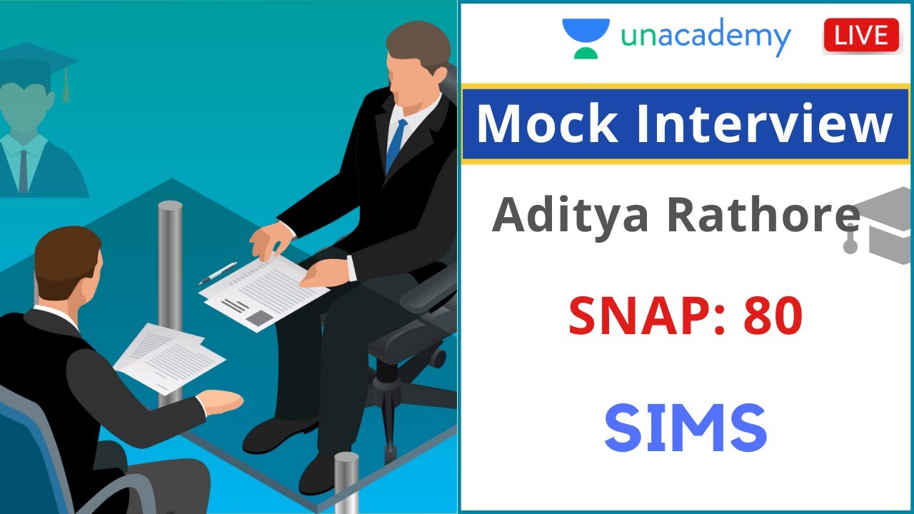 Mock Interview | Top Bschool Call Getter | Aditya Rathore | Unacademy CAT