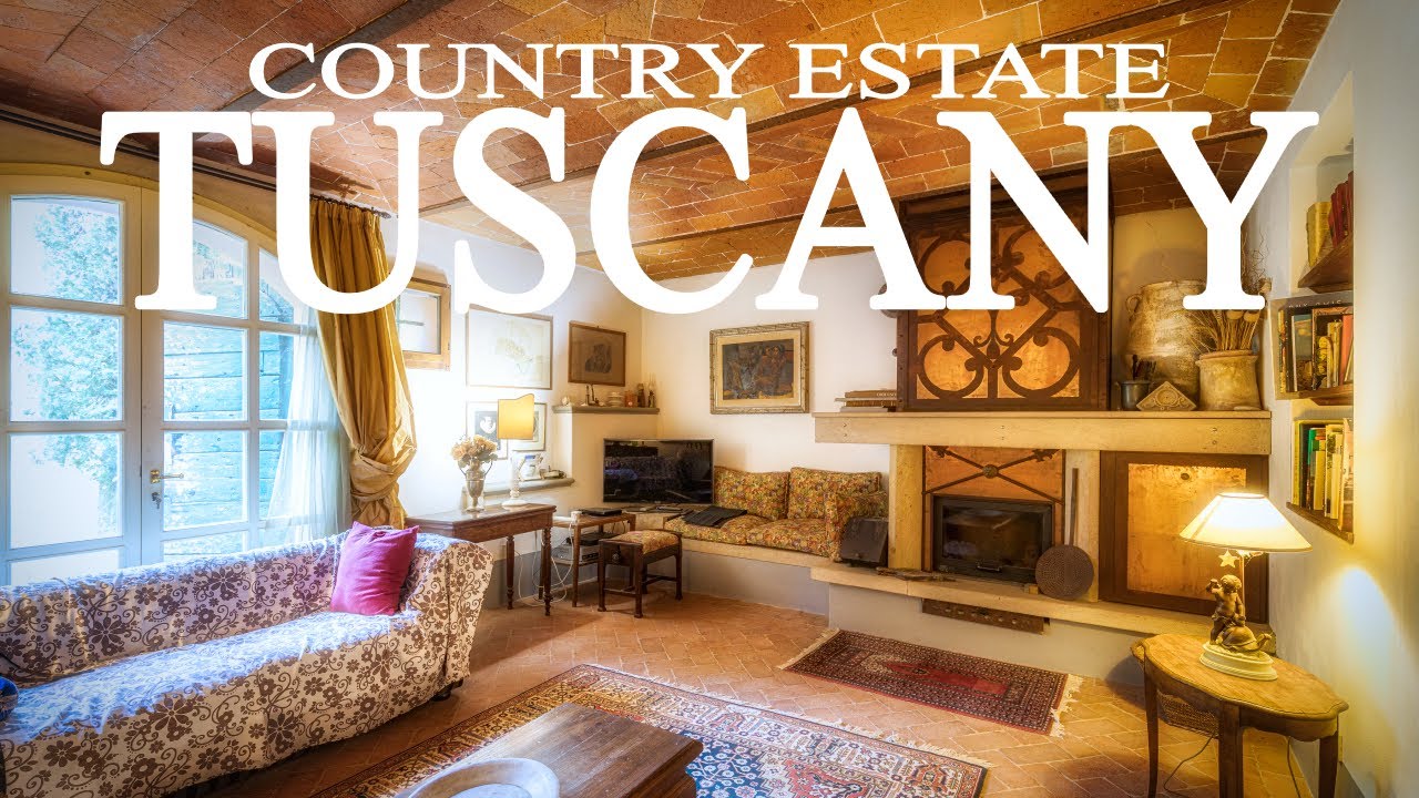 RESTORED TUSCAN FARMHOUSE FOR SALE IN ITALY - TUSCANY REAL ESTATE COUNTRY HOUSE  | MANINI ITALY HOME