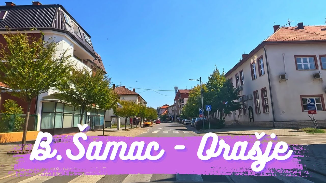 Bos.Šamac - Domaljevac - Tolisa - Orašje: Vožnja/Drive (4K)