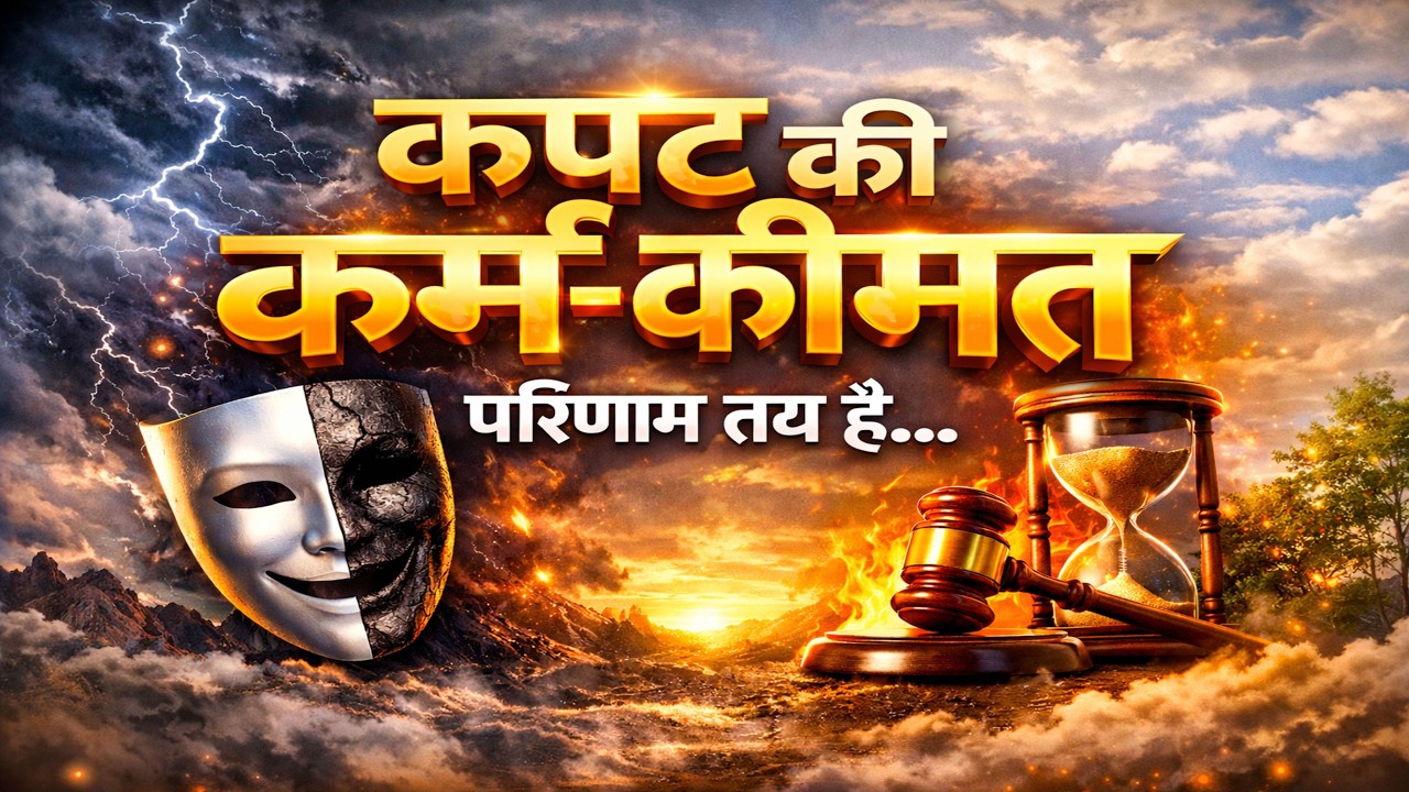 कपट की कर्म-कीमत ! │#Karma #Dharma #Kapata #GarudaPurana #Mahabharata #HinduPhilosophy