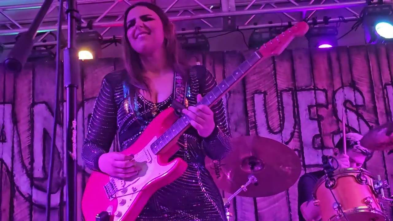 Ally Venable channeling SRV