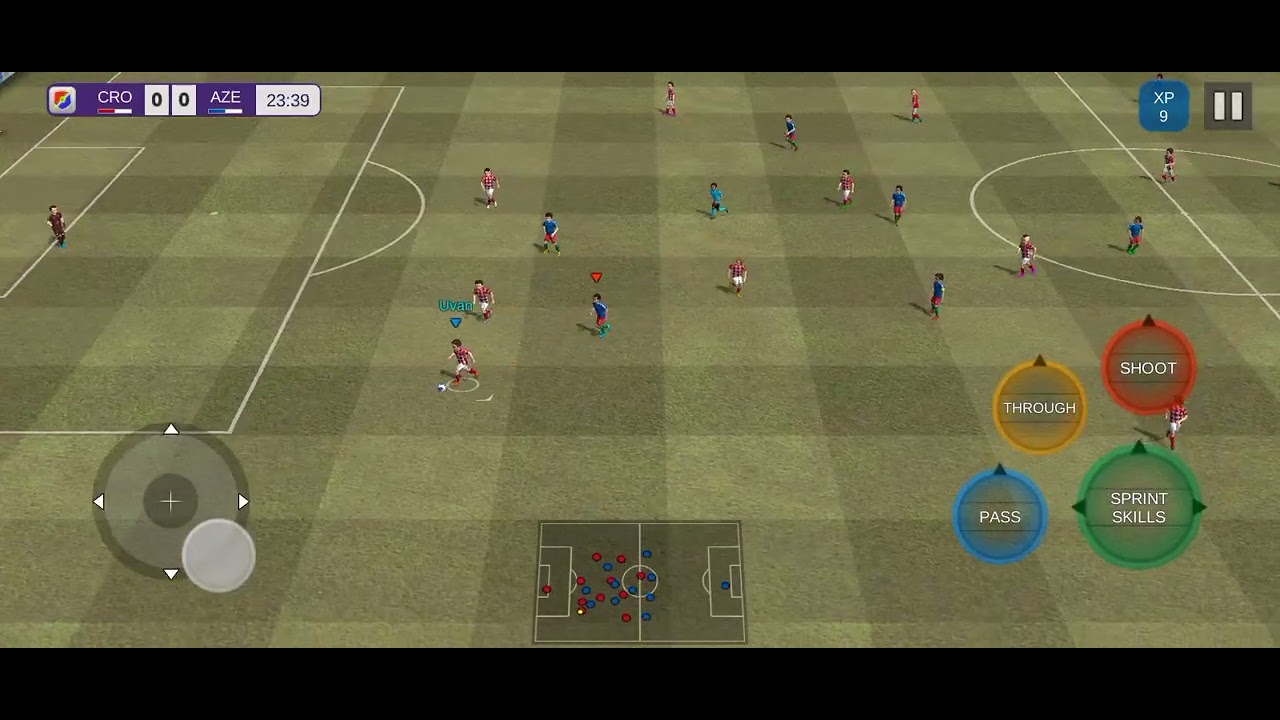 A new massive soccer match#subscribe #game # match