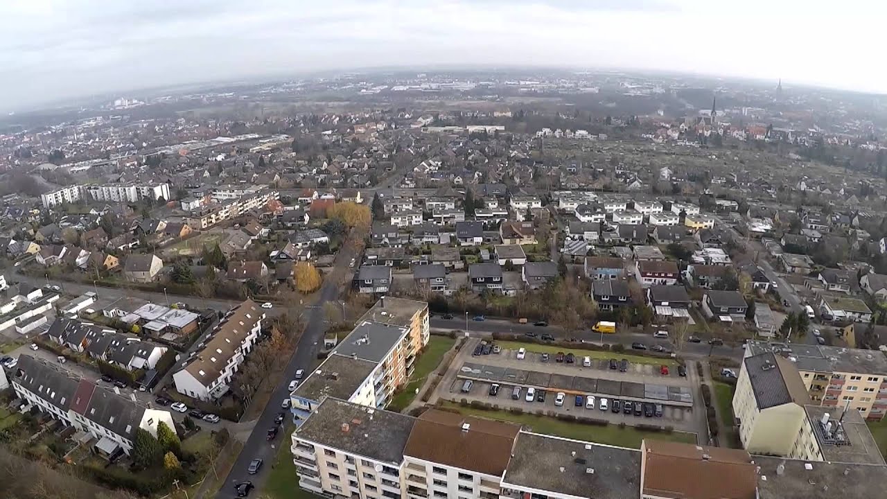 Flug um und über Hildesheim am 24.01.2015