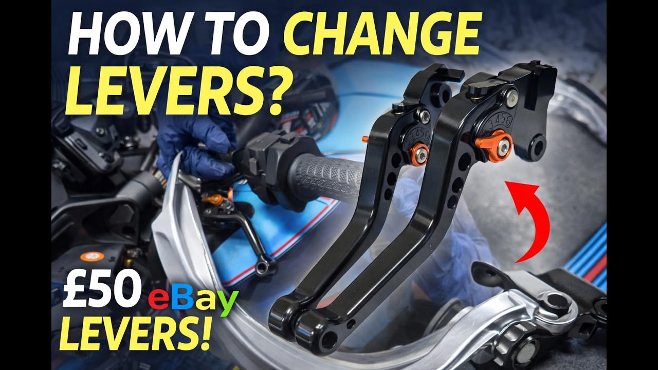 How to fit new brake and clutch Levers to your KTM 890R. #ktm890adventure #ktm #motorcycle