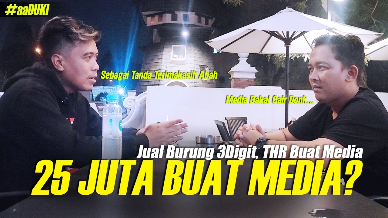 Jual Burung 3Digit, 25Juta Buat Media..
