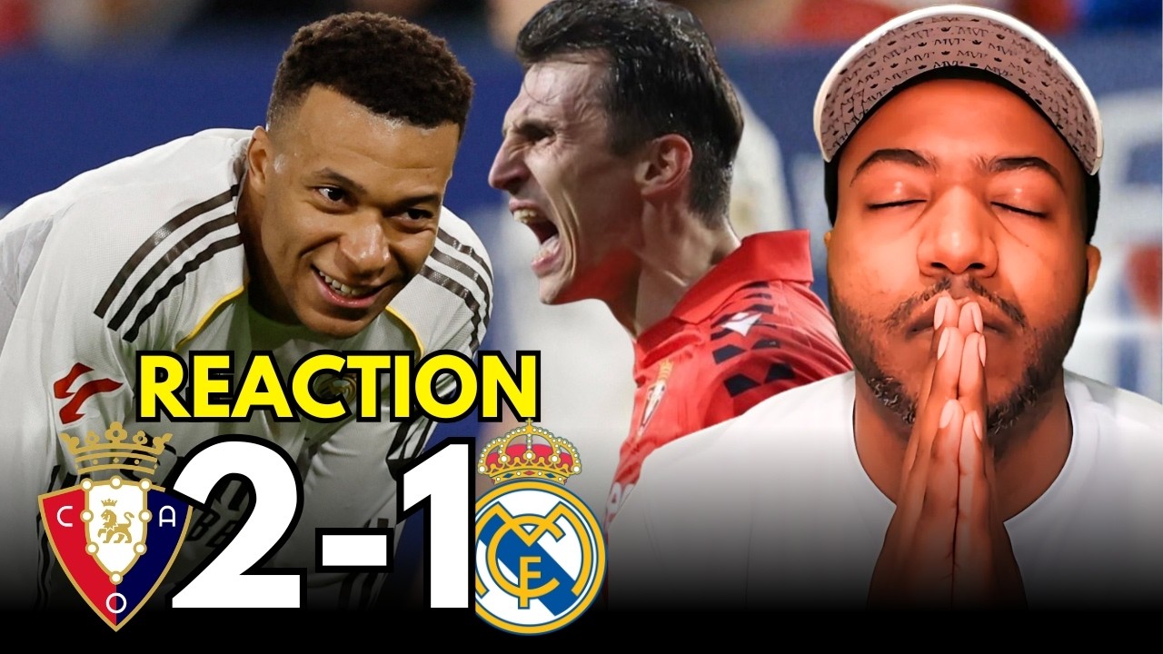 ASENCIO COST US?! 😤 Osasuna 2-1 Real Madrid | URKG Reacts