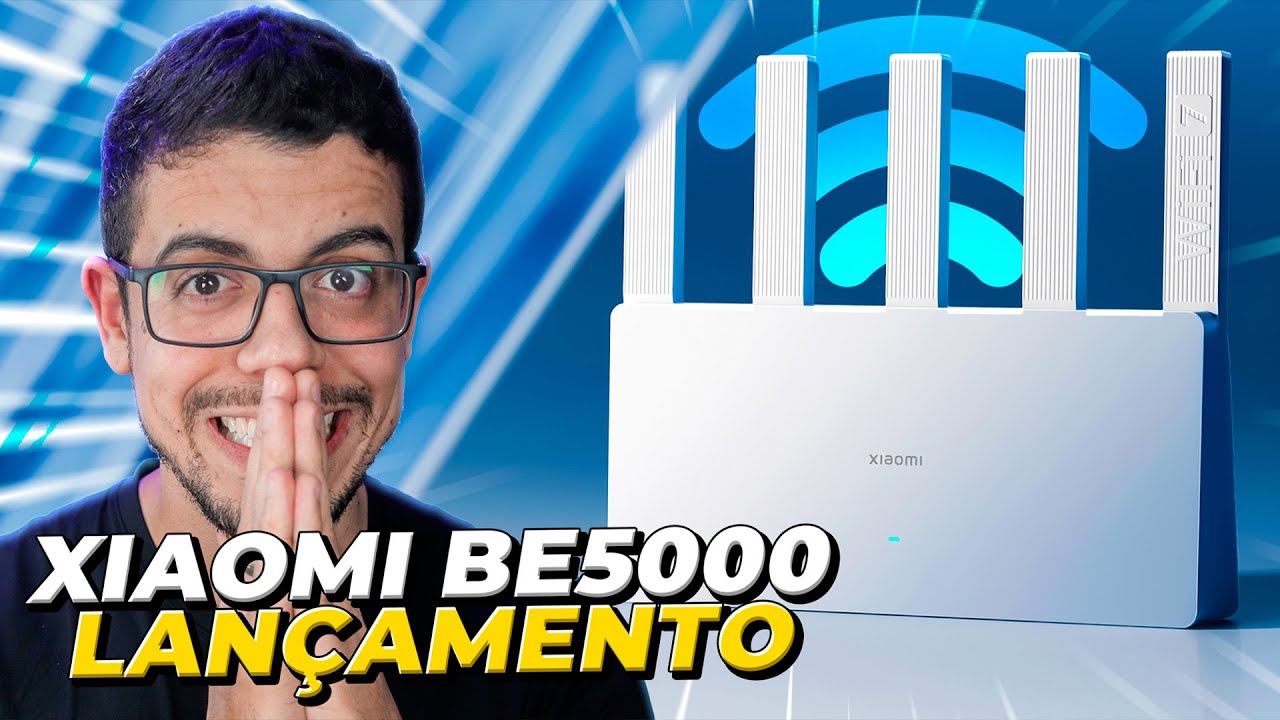 COMPREI O XIAOMI BE5000 NA PROMOÇÃO DO ALIEXPRESS! (Roteador Wi-Fi 7)