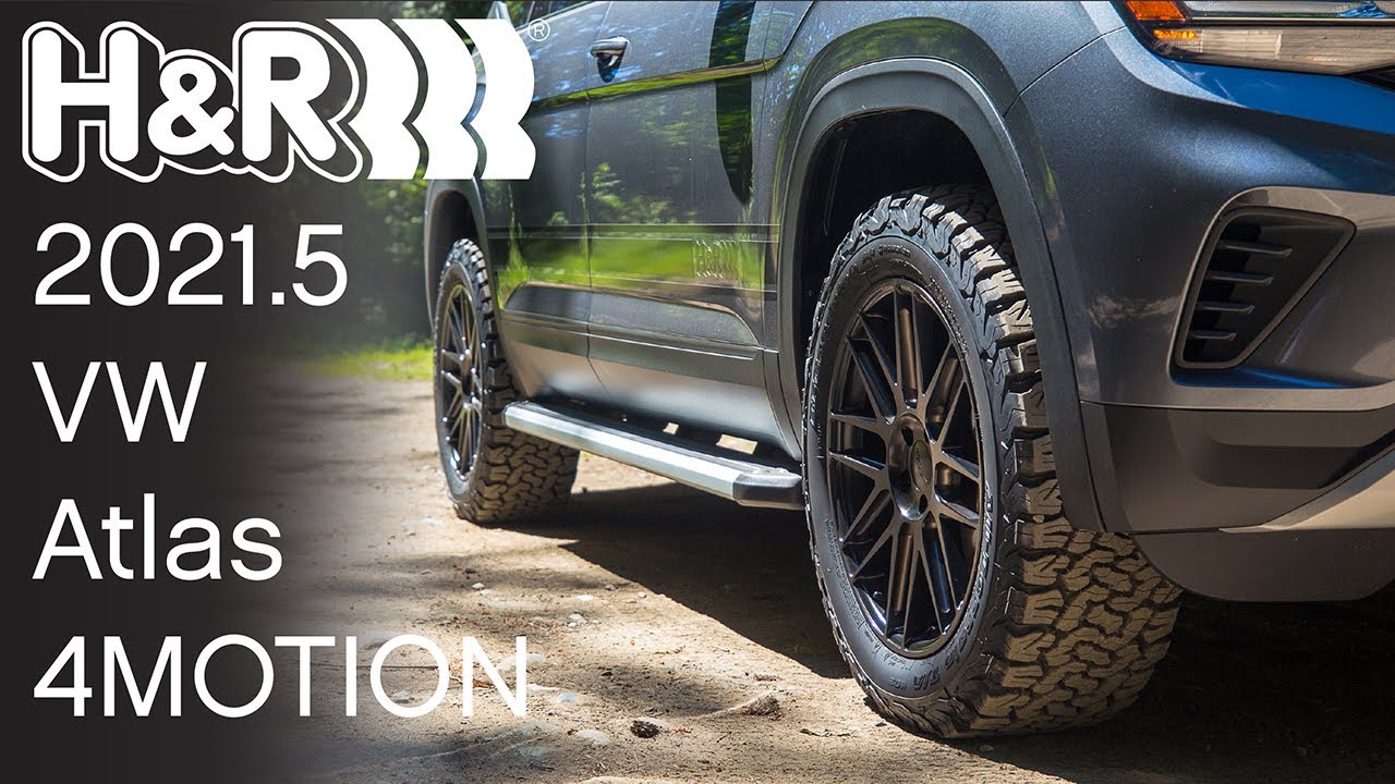 2021.5 VW Atlas 4MOTION H&R Springs Raising Suspension Install