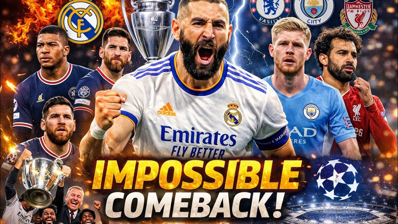 They Tried to Stop Real Madrid… But HISTORY Happened | UCL 2022 Comebacks
