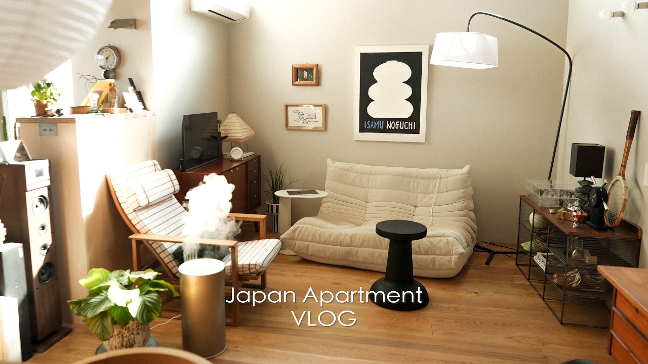 #8 【暮らしのシネマ】妻のいない日の1日。家具好き夫の休日ルーティン｜インテリア｜家具｜