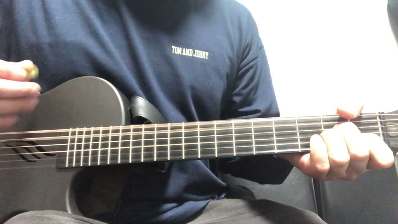 ZIGGYのGLORIAを弾き語りました（Acoustic cover）