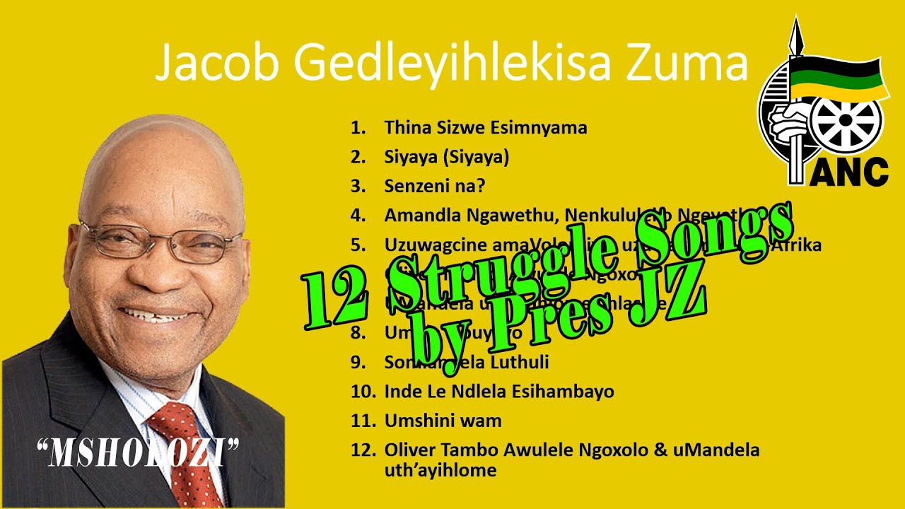President Jacob Zuma Singing Struggle Songs (Compilation) w/ Lyrics & Translations [1080p]