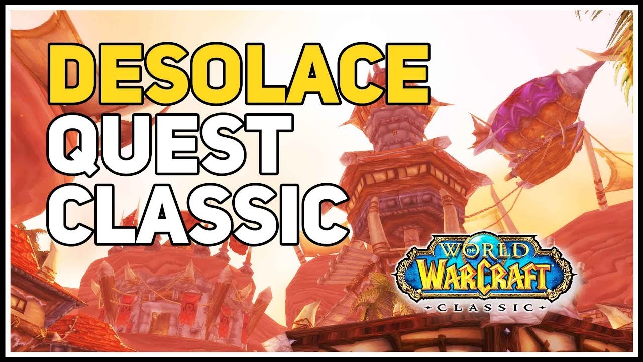 The Kolkar of Desolace Quest WoW Classic (Felgur Twocuts)